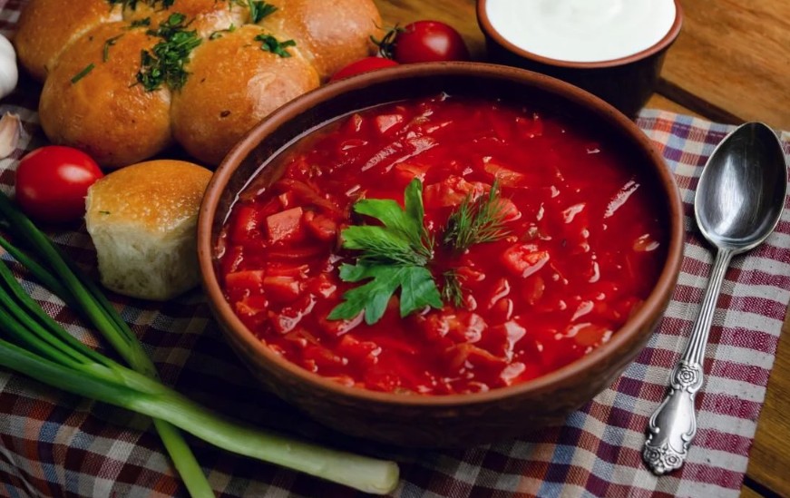 Борщ, велика порція